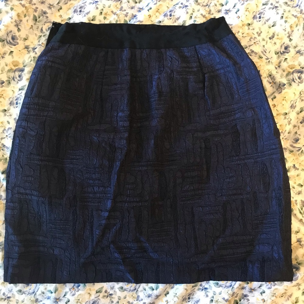 Navy Mini Skirt